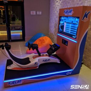 Simulador de Corrida evento Kabum