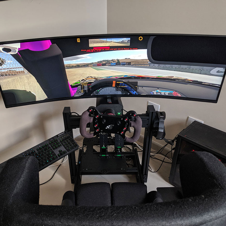 Cockpit Simulador Sa1 Simulador De Corrida Sensa Vr 9247