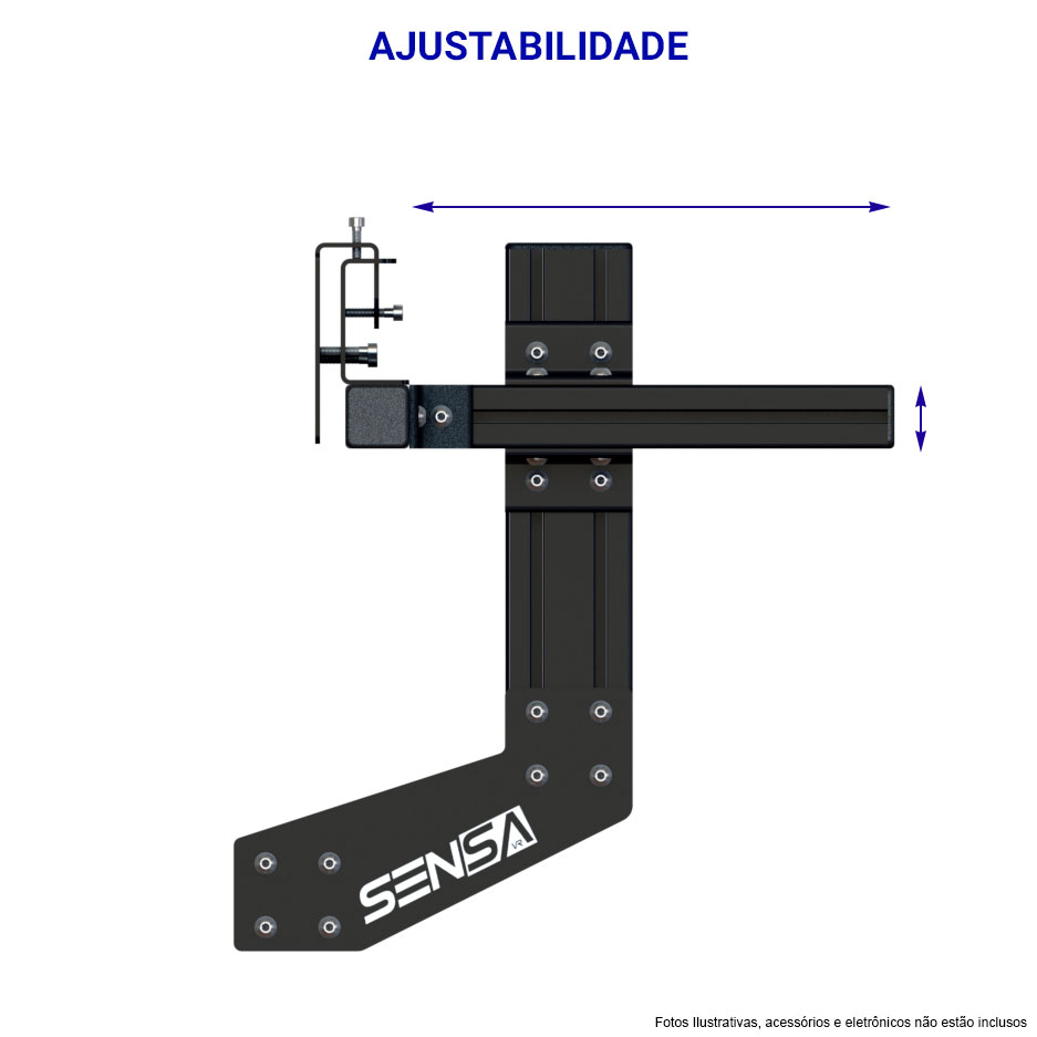 Suporte monitor Integrado Sensa VR