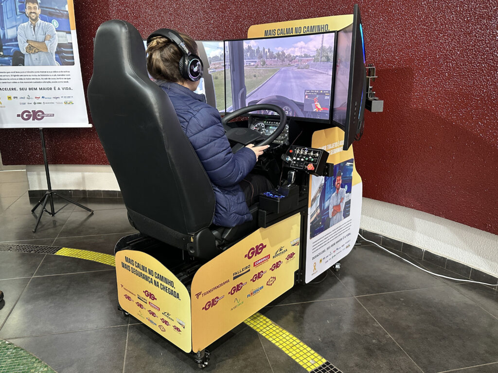 G10 Transportes Maio Amarelo 6 Simulador de caminhão maio amarelo